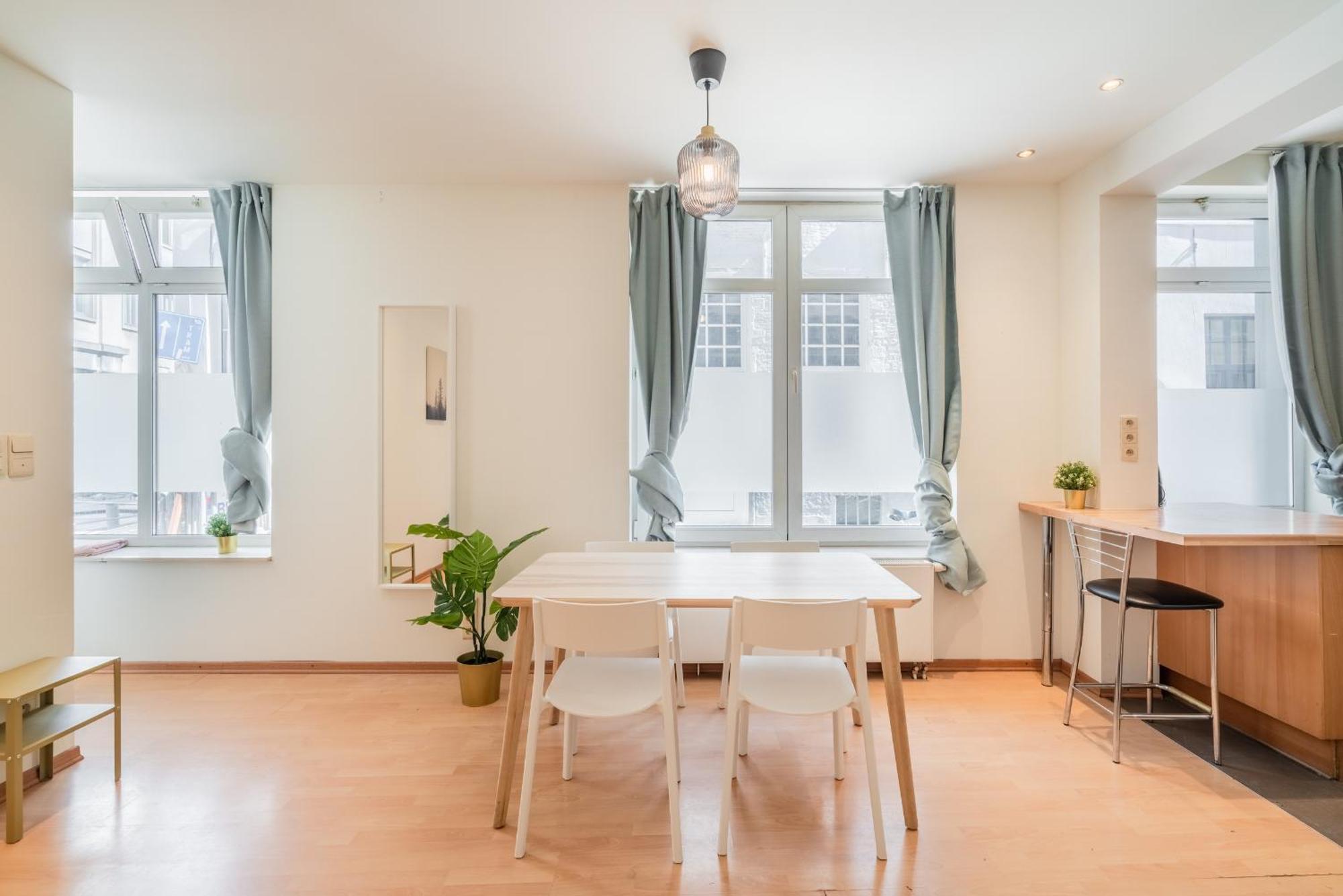 Authentic Apartments In The Center Of แอนต์เวิร์ป ภายนอก รูปภาพ